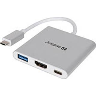 SANDBERG USB-C Mini Dock HDMI+USB