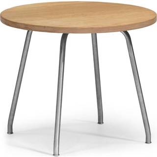 Carl Hansen - CH415, Tvålad Ek, Rostfritt stål - Små borde og sideborde - Hans J. Wegner - Træ farvet - Metal/Træ