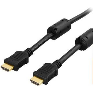 DELTACO HDMI cable, Premium High Speed HDMI with Ethernet, 2m, blue