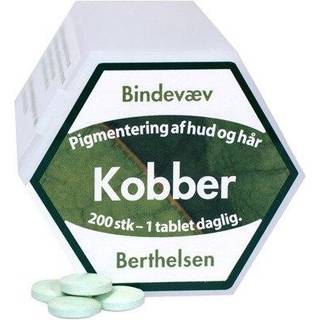 Berthelsen Kobber 2 mg - 200 tabs.