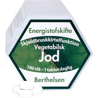 3 for 2 på Berthelsen Jod Kosttilskud 180 stk