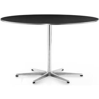 Fritz Hansen - A826 Cirkulär, Ø145 cm, Laminat, Brown Ottawa, 6-grenad stjärnfot - Spiseborde - Arne Jacobsen,Piet Hein - Brun - Laminat/Metal
