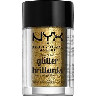 NYX Professional Makeup Face & Body Glitter Brillants Ansigts- og kropsglimmer Skygge 05 Gold 2.5 g - 2.5 g