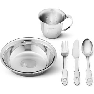 Georg Jensen Elephant Børnesæt 5 dele