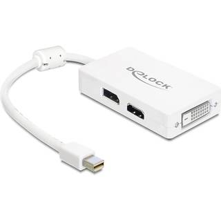 Mini Displayport til DVI, HDMI og Displayport multi-konverter | PRIS-MATCH