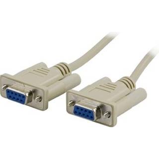 InLine nulmodemkabel, db9 hun-db9 hun 3.0m seriel kommunikation (mellem to maskiner)