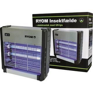 Ryom insektdræber 75m2 2500 2x6W rør 228-384-05