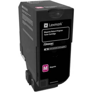 Lexmark 74C20M0 Magenta Lasertoner Original
