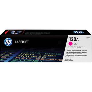 HP 128A CE323A Magenta Lasertoner, 1.300 sider