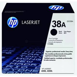 HP 38A sort Original LaserJet-tonerpatron