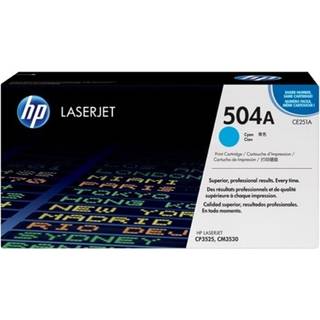 CE251A HP 504A TONER CARTRIDGE CYAN FOR COLOR LASERJET CM3530
