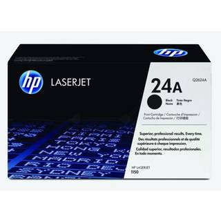Q2624A HP 24A TONER CARTRIDGE BLACK 2.5K FOR LASERJET 1150