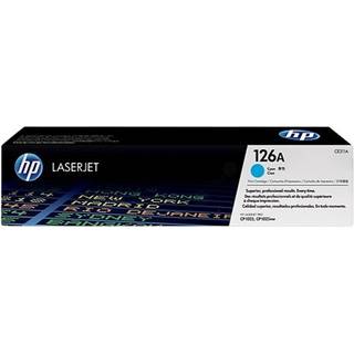 HP Color Toner 126A, cyan, 1000 sider