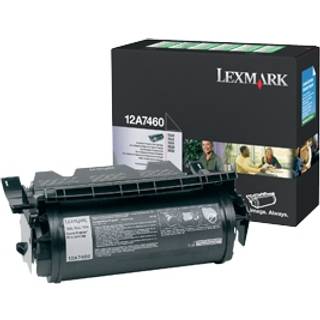 12A7460 LEXMARK T630 TONER CARTRIDGE BLACK RP 5K