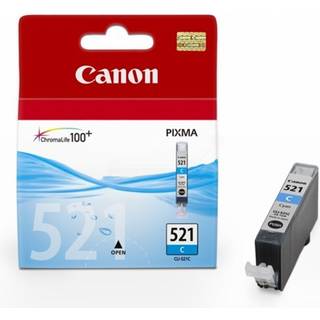 Canon CLI-521 / 2934B001 Cyan - Blækpatron Cyan