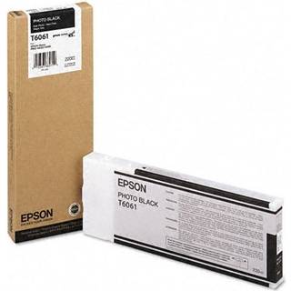 Photo sort blækpatron - Epson T606100 - 220ml.