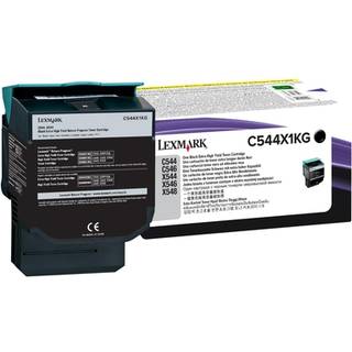 Lexmark C544X1KG Sort Lasertoner, 6.000 sider