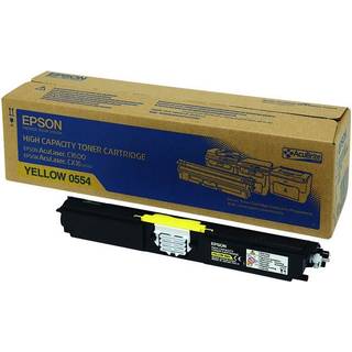 Epson Tonerkassette gul, 2.700 sider, høj kapacitet S050554
