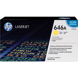 HP HP 646A Tonerkassette Gul CF032A