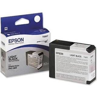 Epson Epson T5807 Blækpatron Ljussort T5807