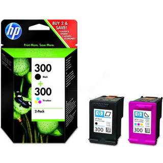 HP 300 Sort &amp; Farve Combo Pakke Original