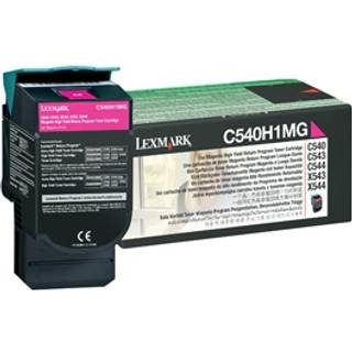 C540H1MG LEXMARK C540 C543 TONER CARTRIDGE MAGENTA RP 2K