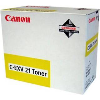 0455B002 CANON C-EXV 21 TONER YELLOW FOR COLOR IMAGERUNNER C2550