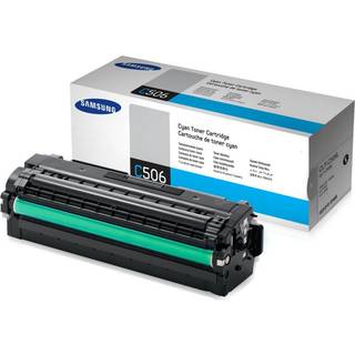 Samsung CLT-C506L/ELS Cyan Lasertoner, 3.500 sider