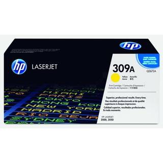 Q2672A HP 309A TONER CARTRIDGE YELLOW FOR COLOR LASERJET 3500