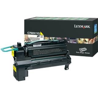 C792X1YG LEXMARK C792 PRINT CARTRIDGE YELLOW RP 20K
