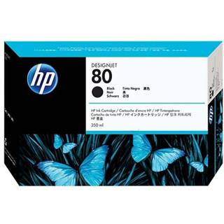Hp Blæk Sort No.80 - Dj 1050c/1055cm 350ml