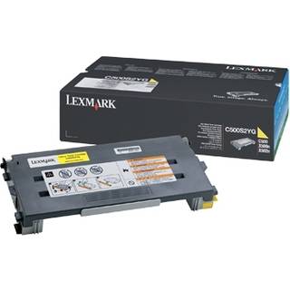 C500S2YG LEXMARK X500 X502 TONER CARTRIDGE YELLOW 1.5K