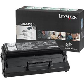 Sort lasertoner - Lexmark 08A0476 - 3.000 sider.