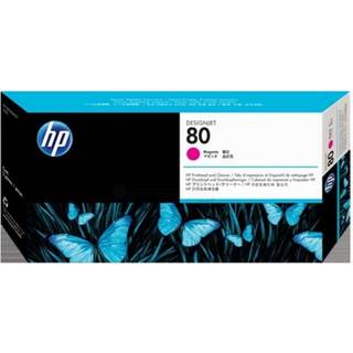 HP Printerhoved og printerhovedrenser magenta nr 80 C4822A
