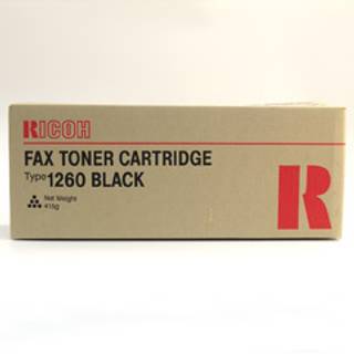 430351 RICOH TYPE 1260 TONER CARTRIDGE BLACK FOR FAX 3310L