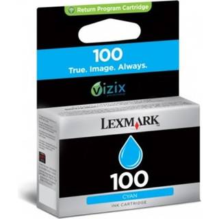 Lexmark Blækpatron cyan Nr 100 - 200 sider 14N0900E
