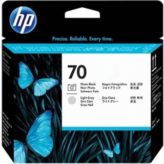 HP Printhoved foto sort/lys grå Nr 70 C9407A