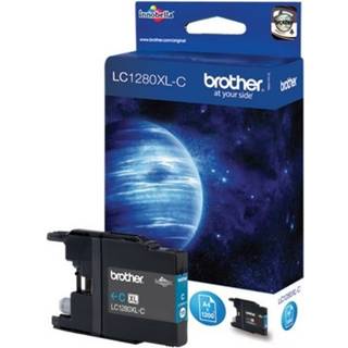 Brother LC1280XLC Cyan Blækpatron Original