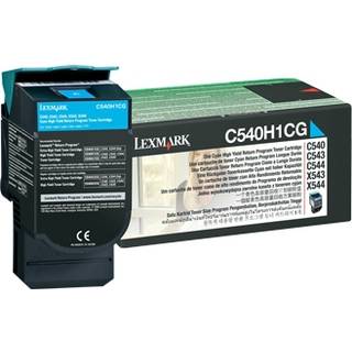 C540H1CG LEXMARK C540 C543 TONER CARTRIDGE CYAN RP 2K
