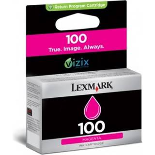 14N0901E LEXMARK 100 INK CARTRIDGE MAGENTA RP FOR GENESIS S815