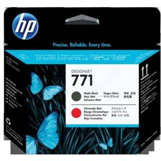 Hp Printerhoved 771 Matte Sort + Red - Designjet Z6200