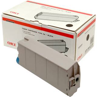 41963008 OKIDATA TYPE C4 TONER BLACK FOR C-7100