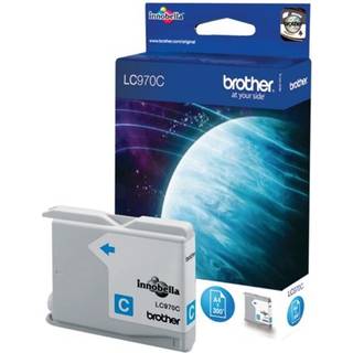 Brother LC 970 C - Cyan 300 sider - Original blækpatron LC970C