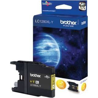 Brother LC1280XLY Gul Blækpatron, 1.200 sider