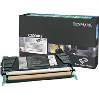 Lexmark C5200KS Toner Black - Lasertoner Sort
