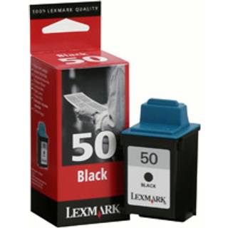 Lexmark Blækpatron sort Nr 50 24ml 17G0050