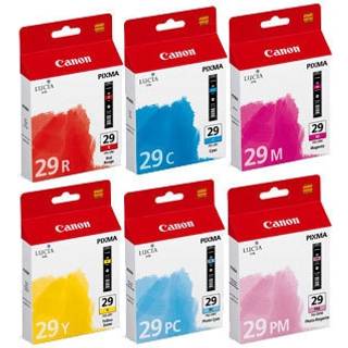 Canon PGI 29C/M/Y/PC/PM/R original Multipack blækpatroner