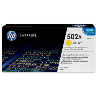 HP HP 502A Tonerkassette Gul Q6472A