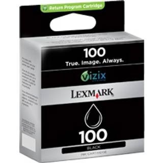 14N0820E LEXMARK 100 INK CARTRIDGE BLACK RP FOR GENESIS S815