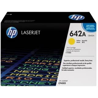 Kompatibel toner HP 642A - CB402A gul 7500 sider
